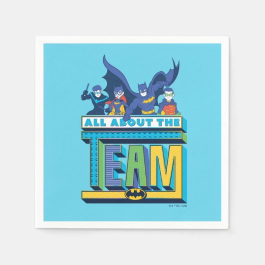 Batman | Alles über das Team Serviette (Vorderseite)
