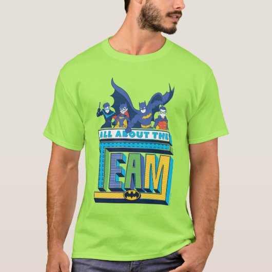 Batman | Alles über das Team T-Shirt (Vorderseite)