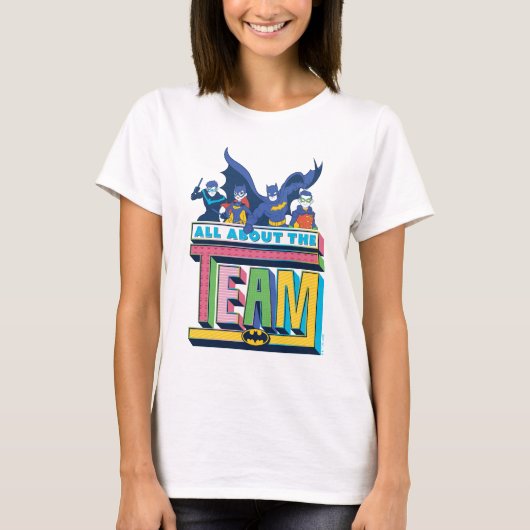 Batman | Alles über das Team T-Shirt (Vorderseite)