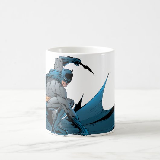 Batman am Boden Kaffeetasse (Mittel)
