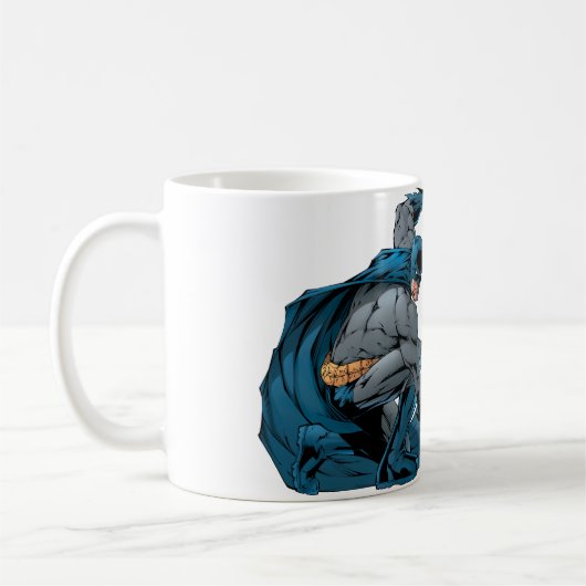 Batman am Boden Kaffeetasse (Links)