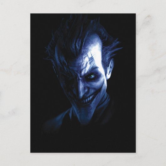 Batman: Arkham Asylum | Der Joker im Schatten Postkarte (Vorderseite)