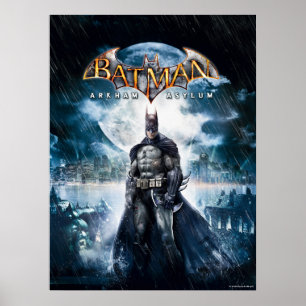Batman: Arkham Asylum   Game Cover Art Poster