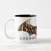 Batman: Arkham Asylum | Logo Zweifarbige Tasse (Links)