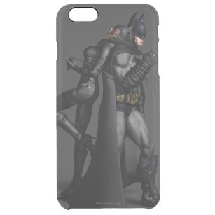 Batman Arkham City   Batman and Catwoman Durchsichtige iPhone 6 Plus Hülle