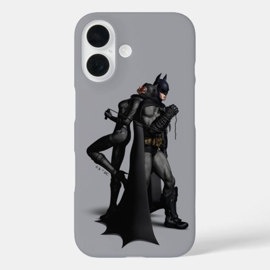 Batman Arkham City | Batman und Catwoman Case-Mate iPhone Hülle (Rückseite)