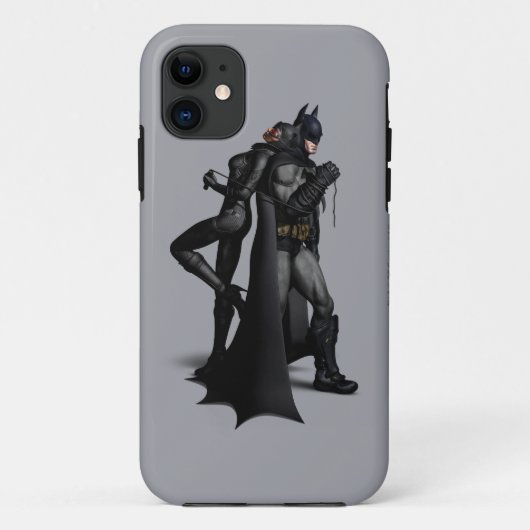 Batman Arkham City | Batman und Catwoman Case-Mate iPhone Hülle (Rückseite)
