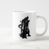 Batman Arkham City | Batman und Catwoman Jumbo-Tasse (Rechts)