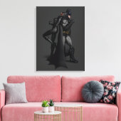 Batman Arkham City | Batman und Catwoman Leinwanddruck (Insitu (Wohnzimmer))