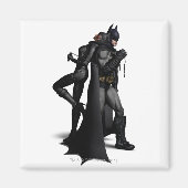 Batman Arkham City | Batman und Catwoman Magnet (Vorne)