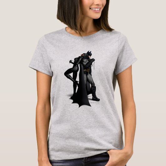 Batman Arkham City | Batman und Catwoman T-Shirt (Vorderseite)