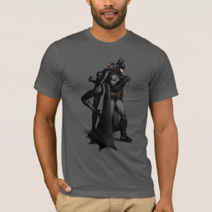 Batman Arkham City   Batman und Catwoman T-Shirt