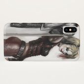 Batman Arkham City | Harley Quinn Illustration Case-Mate iPhone Hülle (Rückseite (Horizontal))