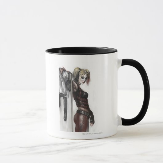 Batman Arkham City | Harley Quinn Illustration Tasse (Rechts)