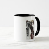 Batman Arkham City | Harley Quinn Illustration Tasse (VorderseiteRechts)