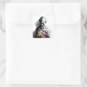 Batman Arkham City | JOKER Quadratischer Aufkleber (Tasche)