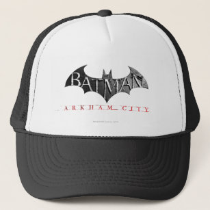 Batman Arkham City Logo Truckerkappe