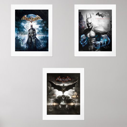 Batman Arkham Games Bilderwand Sets (Vorderseite)