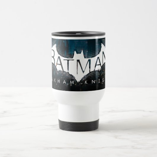 Batman Arkham Knight Gotham Logo Reisebecher (Mittel)