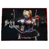 Batman Arkham Knight | Harley Quinn mit Bat Große Geschenktüte (Vorderseite)