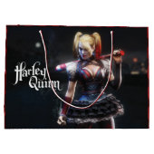 Batman Arkham Knight | Harley Quinn mit Bat Große Geschenktüte (Rückseite)