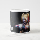 Batman Arkham Knight | Harley Quinn mit Bat Jumbo-Tasse (Vorderseite)
