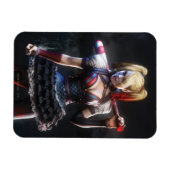 Batman Arkham Knight | Harley Quinn mit Bat Magnet (Horizontal)