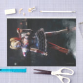 Batman Arkham Knight | Harley Quinn mit Bat Seidenpapier (Handwerk)