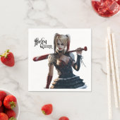Batman Arkham Knight | Harley Quinn mit Bat Serviette (Beispiel)