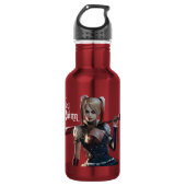 Batman Arkham Knight | Harley Quinn mit Bat Trinkflasche (Vorderseite)
