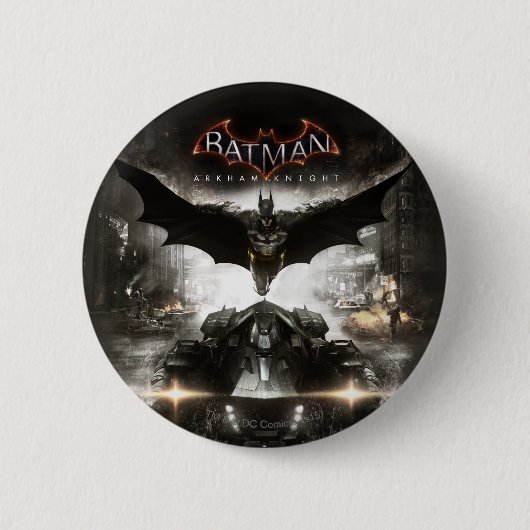 Batman Arkham Knight Key Art Button (Vorderseite)
