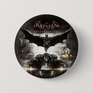 Batman Arkham Knight Key Art Button