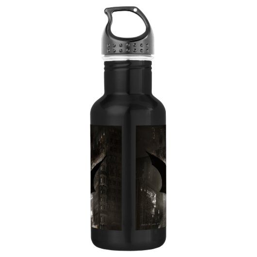 Batman Arkham Knight Key Art Edelstahlflasche (Rückseite)