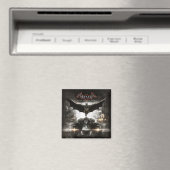 Batman Arkham Knight Key Art Magnet (In Situ (Geschirrspüler))