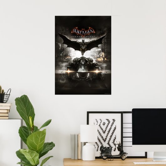 Batman Arkham Knight Key Art Poster (Heimbüro)