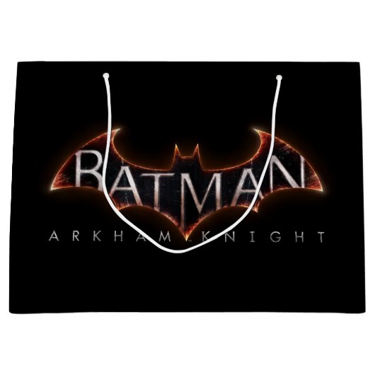 Batman Arkham Knight Logo Große Geschenktüte (Vorderseite)