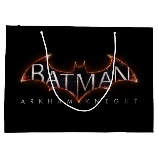 Batman Arkham Knight Logo Große Geschenktüte (Rückseite)