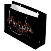 Batman Arkham Knight Logo Große Geschenktüte (Vorderseite Schrägansicht)
