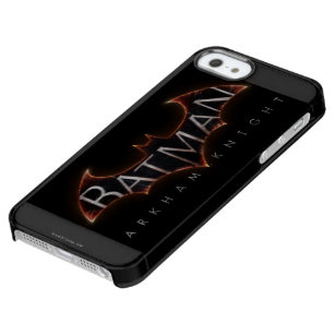Batman Arkham Knight Logo Durchsichtige iPhone SE/5/5s Hülle