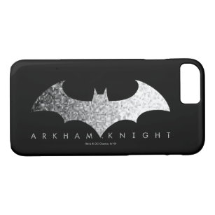 Batman Arkham Knight Pixel Logo iPhone 8/7 Hülle