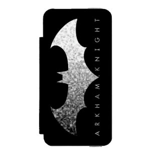 Batman Arkham Knight Pixel Logo Incipio Watson™ iPhone 5 Geldbörsen Hülle