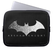 Batman Arkham Knight Pixel Logo Laptopschutzhülle (Vorderseite)