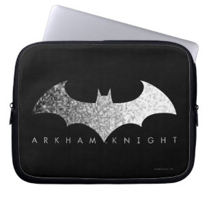 Batman Arkham Knight Pixel Logo Laptopschutzhülle
