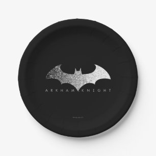 Batman Arkham Knight Pixel Logo Pappteller
