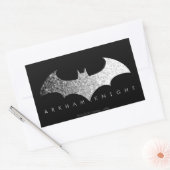 Batman Arkham Knight Pixel Logo Rechteckiger Aufkleber (Umschlag)