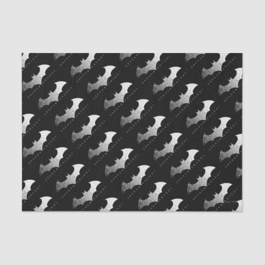 Batman Arkham Knight Pixel Logo Seidenpapier (Vorderseite)