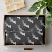 Batman Arkham Knight Pixel Logo Seidenpapier (Geschenk)