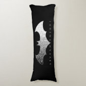 Batman Arkham Knight Pixel Logo Seitenschläferkissen (Vorderseite Vertikal)