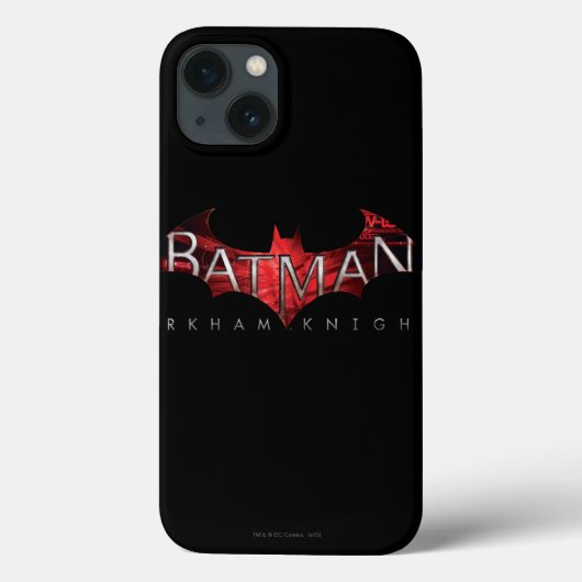 Batman Arkham Knight Red Logo Case-Mate iPhone Hülle (Rückseite)