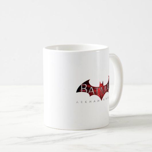 Batman Arkham Knight Red Logo Kaffeetasse (VorderseiteRechts)
